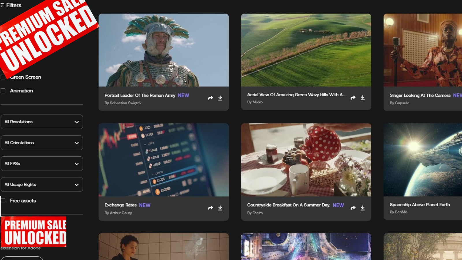 Unlimited Video Assets, Templates & Plugins