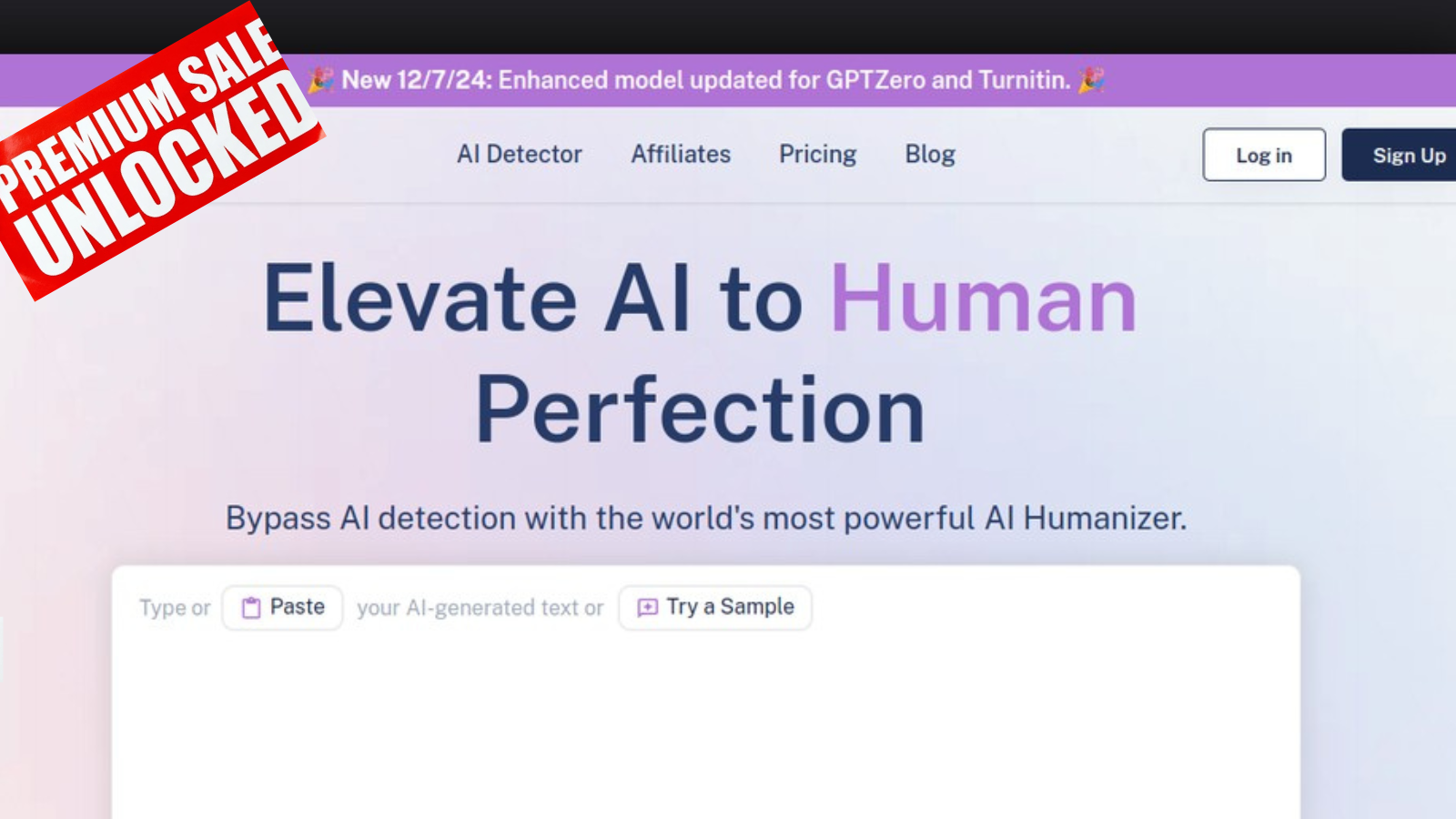 Premium AI Text Humanizer & Anti-Detector