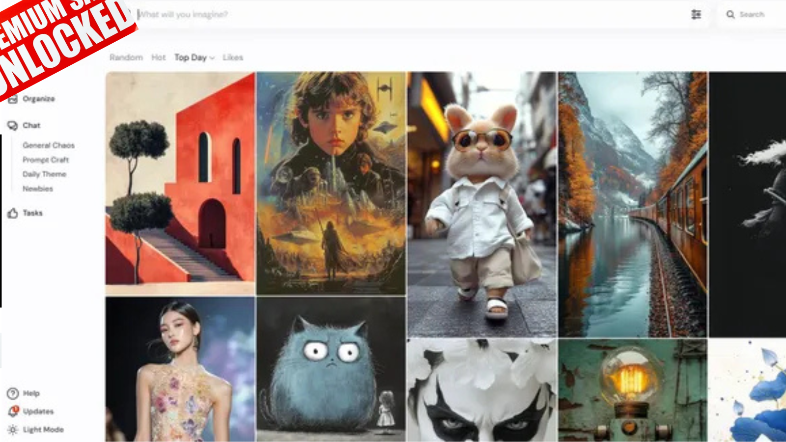 Premium AI Art Generator (V6 Alpha & Niji Model)