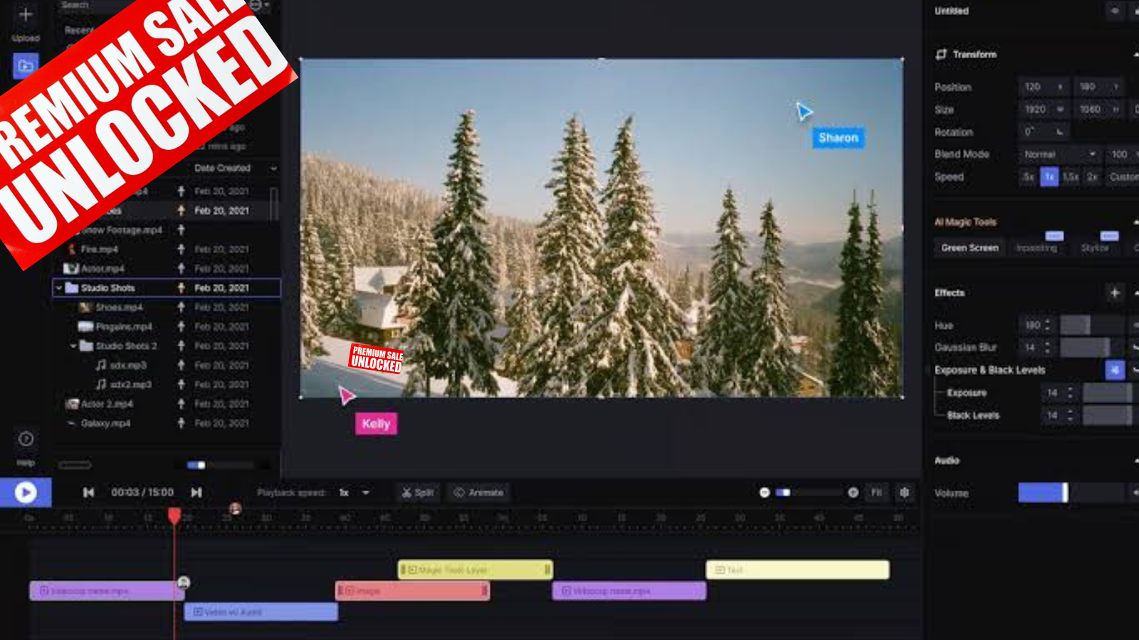 Premium AI Video Generation Studio