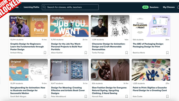 Unlimited Creative Classes & Workshops (Premium Access)
